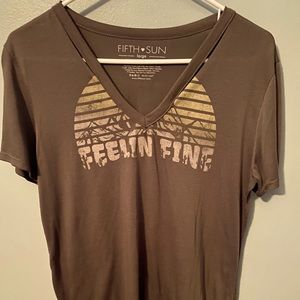 Fifth Sun V neck T-shirt